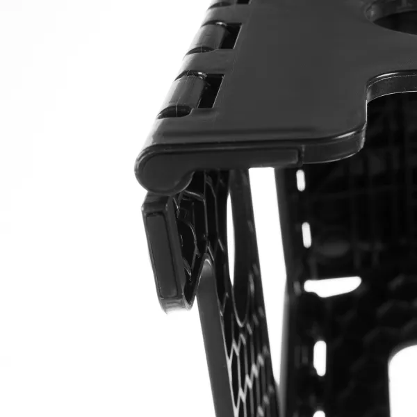 Saliekams krēsls melnbalts 39 cm