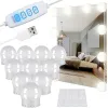 LED peegli-/tualettlaua tuled - 10 tk.