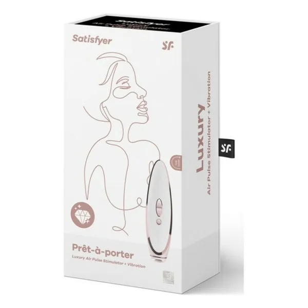 Klitoriksen imustimulaattori Satisfyer Luxury Pret a Porter