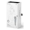 Klitoriksen imustimulaattori Satisfyer Luxury High Fashion Hopeinen