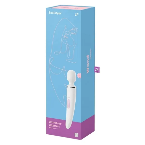 G-pistevibraattori Satisfyer Wand-er Woman Valkoinen