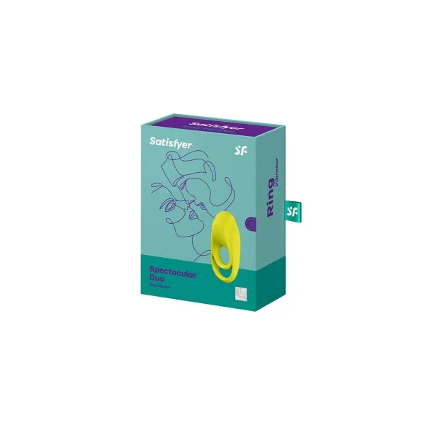 Cock Ring Satisfyer Duo Yellow