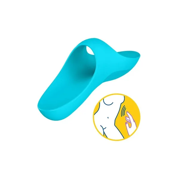 Pirštų vibratorius Orb Satisfyer 4004075 Mėlyna