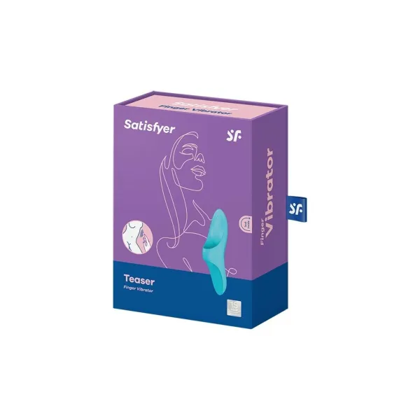 Vibrators-pirksts Orb Satisfyer 4004075 Zils