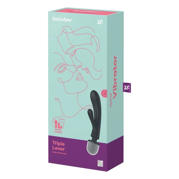Dual Stimulation Vibe- vibraattori Satisfyer Triple Lover