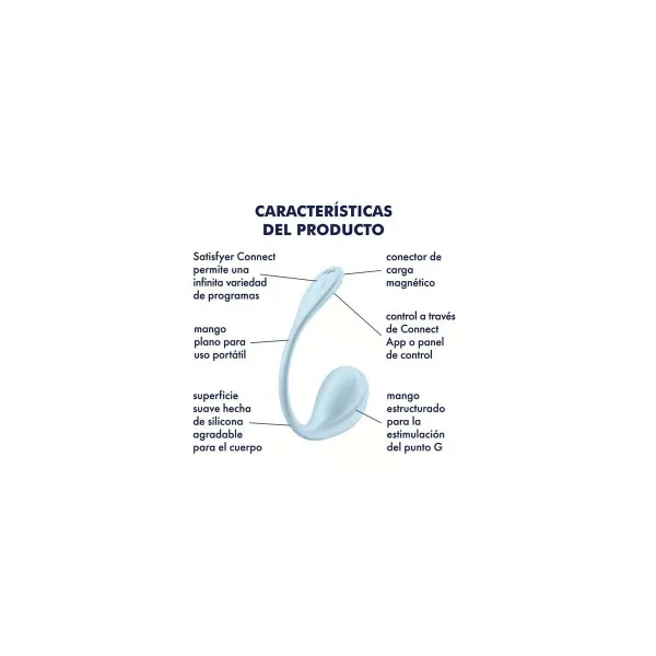 G-punkti vibraator Satisfyer Sinine