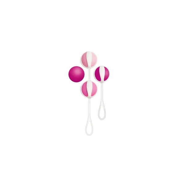Raskem Kegel-treeningukomplekt Gvibe Geisha Mini Fuksiaroosa