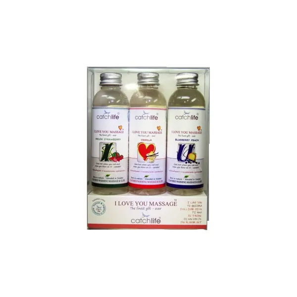 Лубрикант Nature Body I Love You 3 x 75 ml