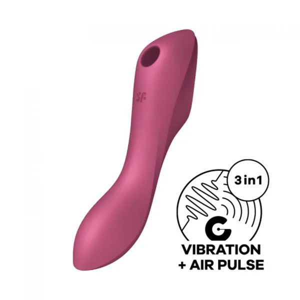 Dual Stimulation Vibe- vibraattori Satisfyer CURVY TRINITY 3