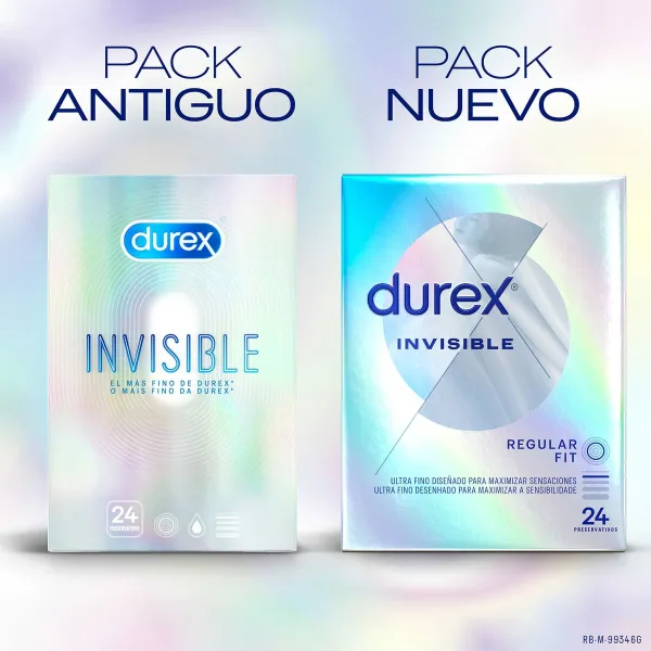 Nematomi su papildomu Sensitivo Prezervatyvai Durex 24 vnt.