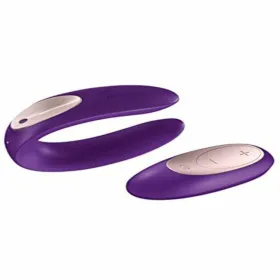 Двойной стимулирующий вибратор Satisfyer PARTNER PLUS Фиолетовый