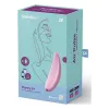 Klitorio siurbimo stimuliatorius Satisfyer Curvy 3+ Rožinė