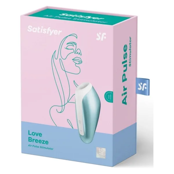 Klitorio siurbimo stimuliatorius Love Breeze Satisfyer Air Plus Mėlyna
