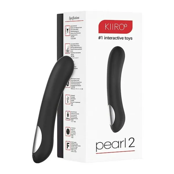 G-pistevibraattori Kiiroo Teledildonic Pearl Musta