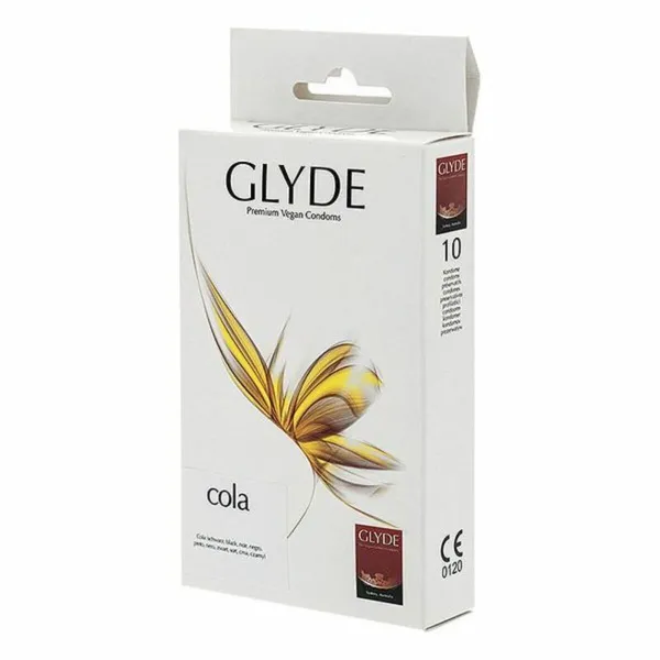 Prezervatyvai Glyde Uodega 18 cm (10 uds)