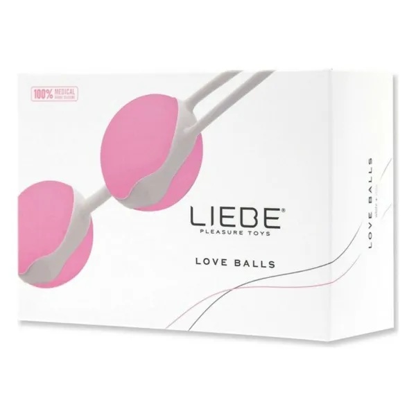 Orgazmo kamuoliukai Liebe Silikoninis