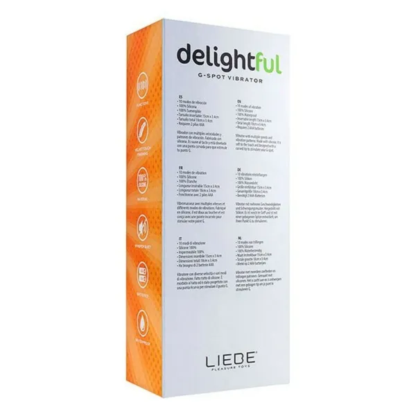Вибратор Liebe Delightful Зеленый