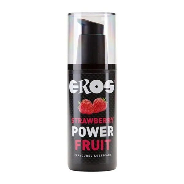 Slide vesipohjainen liukuvoide Eros Mansikka 125 ml
