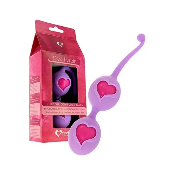 Orgasmipallid FeelzToys Desi Purple Silikoon