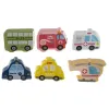 Wooden blocks - city 100pcs Kruzzel 19159
