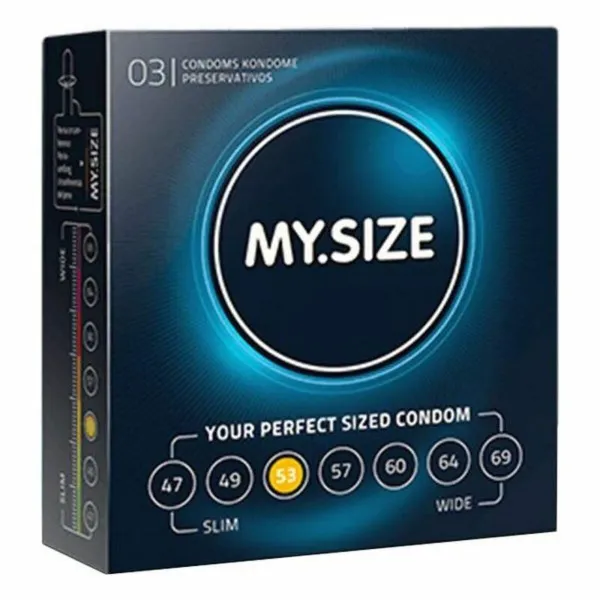 Kondomit Mister Size 04111670000 (3 pcs) 17,8 cm