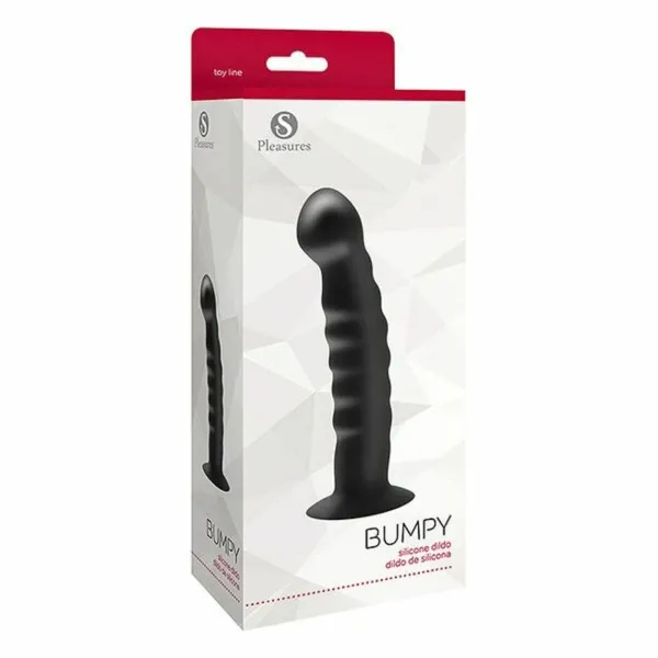 Dildo S Pleasures Bumpy Melns