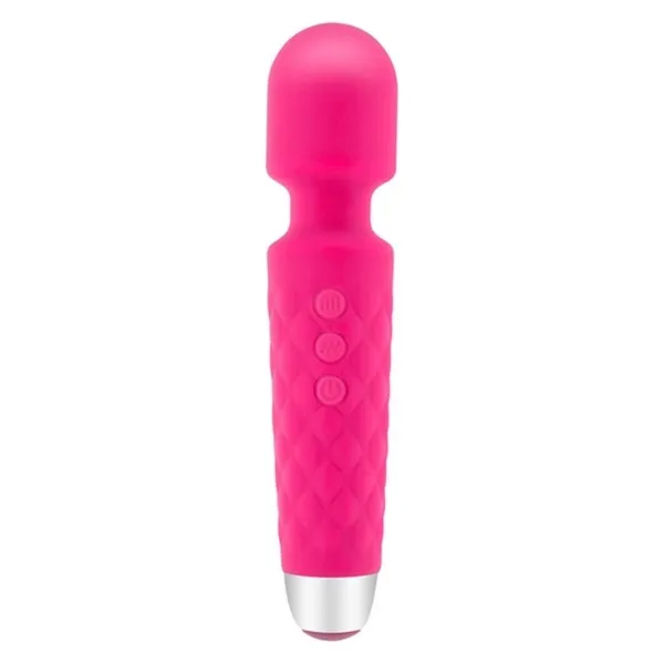 Masažuoklis S Pleasures The Wand Fuksija Fuksijos rožinė