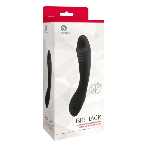 G-pistevibraattori S Pleasures Big Jack Musta