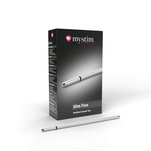 Thin Finn Uretraalinen ääni Mystim MS46190 Hopeinen