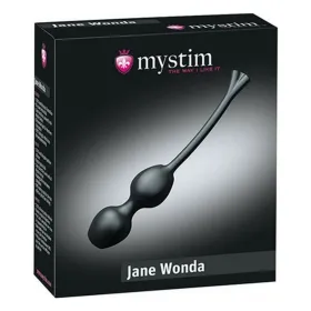 Jane Wonda - geishakuulat, musta Mystim Silikoni Silikoni/ABS (Ø 3,3 cm)