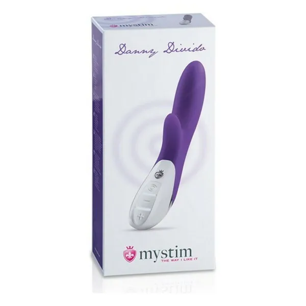 Dual Stimulation Vibe- vibraattori Mystim Danny Divido Liila
