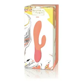 Divkārši Stimulējošs Vibrators Rianne S Essentials Xena Rabbit Oranžs Korāļi