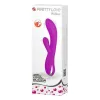 Двойной стимулирующий вибратор Pretty Love Wilbur Розовый (11 cm)