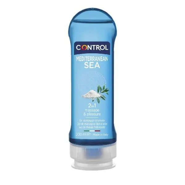 Eroottinen hierontaöljy Mediterranean Control 200 ml (200 ml)