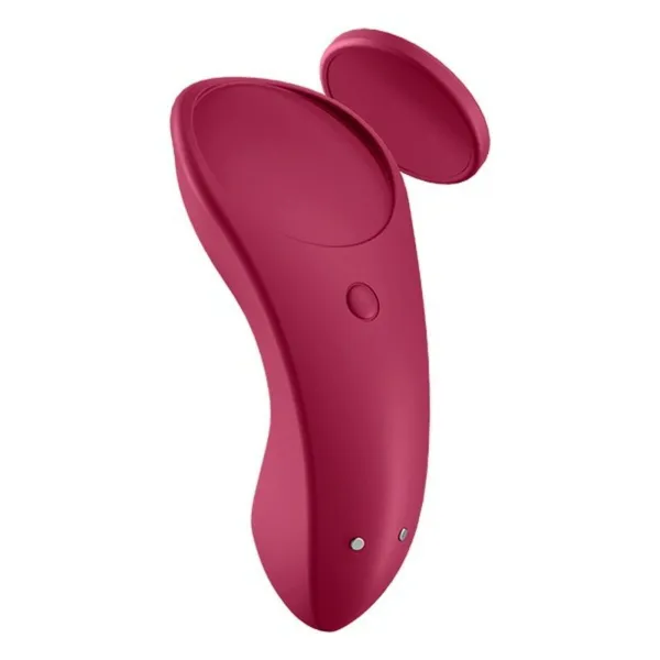 Poros masažuoklis Satisfyer Sexy Secret Panty Raudona
