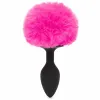 Anustappi Happy Rabbit Fuksia Musta/Pinkki Pieni (7,6 cm)