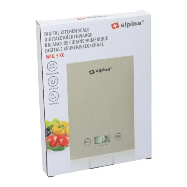 Alpina - Digital kitchen scale up to 5 kg