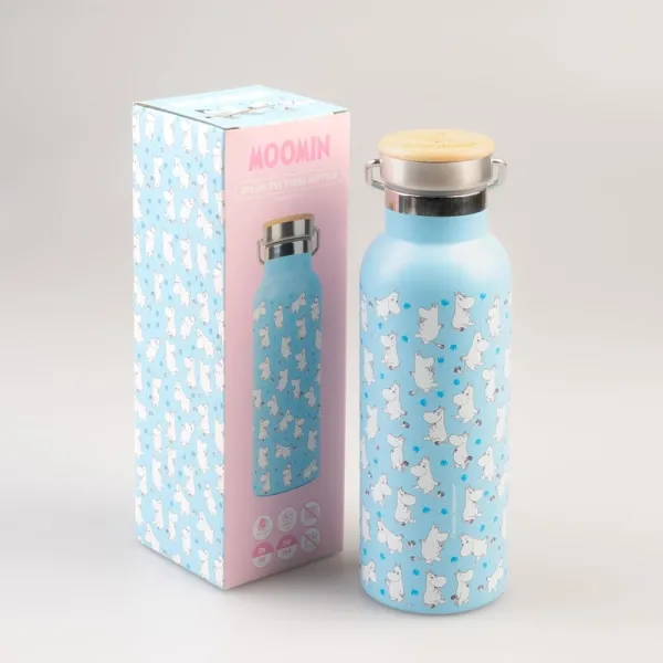 Moomins - Stainless Steel Thermal Bottle with Handle 500 ml
