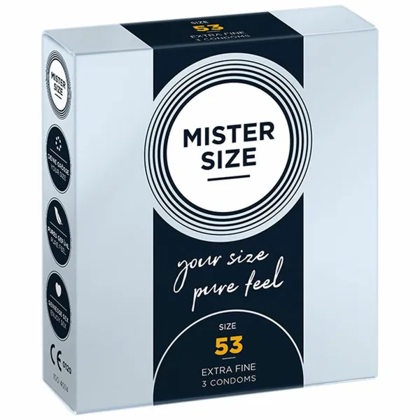Kondoomid Mister Size Ekstra peen (53 mm)