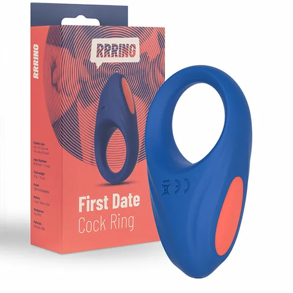 Penisrenkaat FeelzToys RRRING First Date Vibraattori (28 mm)