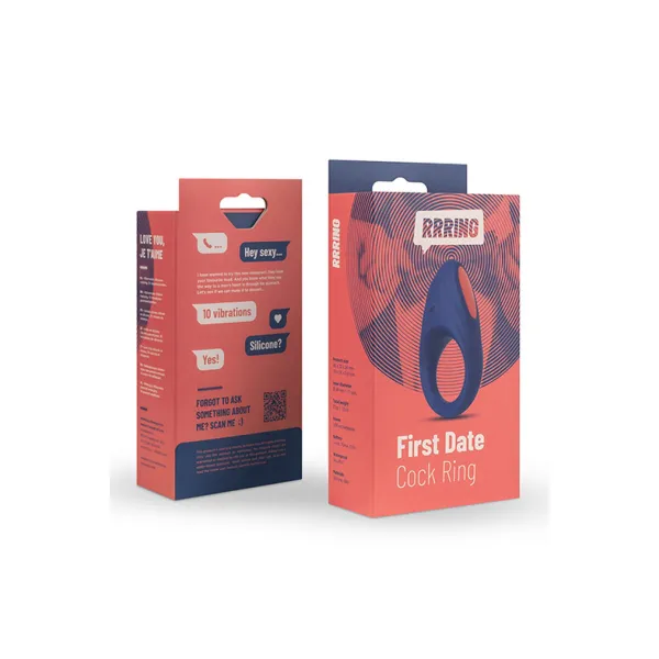 Penisrenkaat FeelzToys RRRING First Date Vibraattori (28 mm)