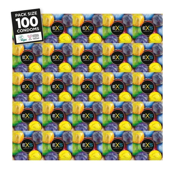 Prezervatīvi EXS Košļājamā gumija 100 gb.