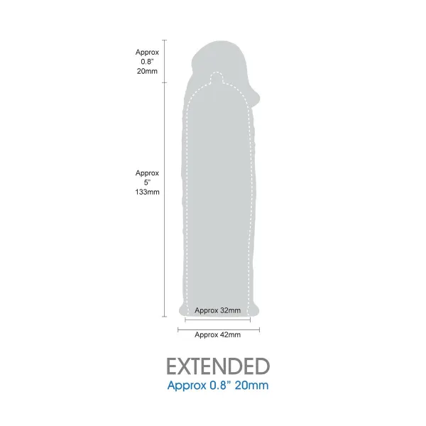 Varpos danga NMC Length extender Juoda Ø 5 cm