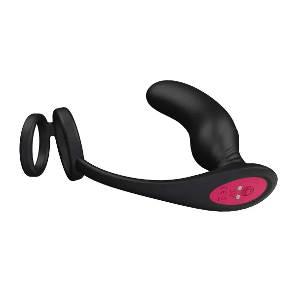 Анальный вибратор Dream Toys Essentials P-Pleaser Чёрный