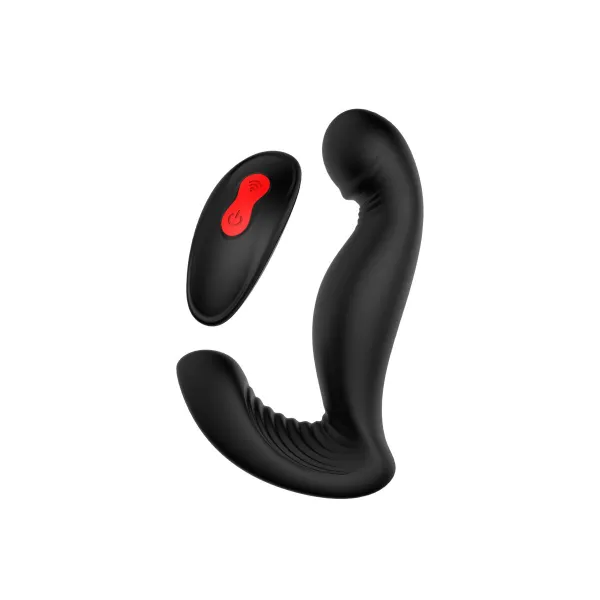 Anaalivibraattori Dream Toys Essentials P-Pleaser Musta