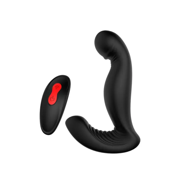 Analinis vibratorius Dream Toys Essentials P-Pleaser Juoda