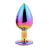 Anālais spraudnis Dream Toys Gleaming Love Daudzkrāsains