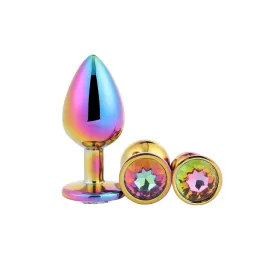 Anālais spraudnis Dream Toys Gleaming Love Daudzkrāsains