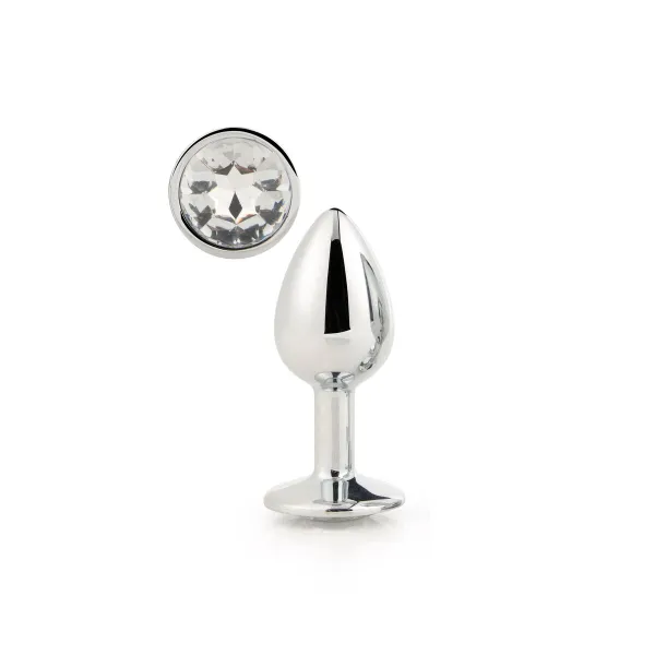 Analinis kištukas Dream Toys Gleaming Love Sidabras