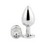 Analinis kištukas Dream Toys Gleaming Love Sidabras